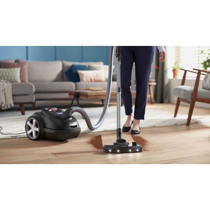 Philips 8000 series XD8122/10 vacuum 4 L Cylinder vacuum Dry 900 W Dust bag Philips 8000 series XD8122/10 vacuum 4 L Cylinder vacuum Dry 900 W Dust bag