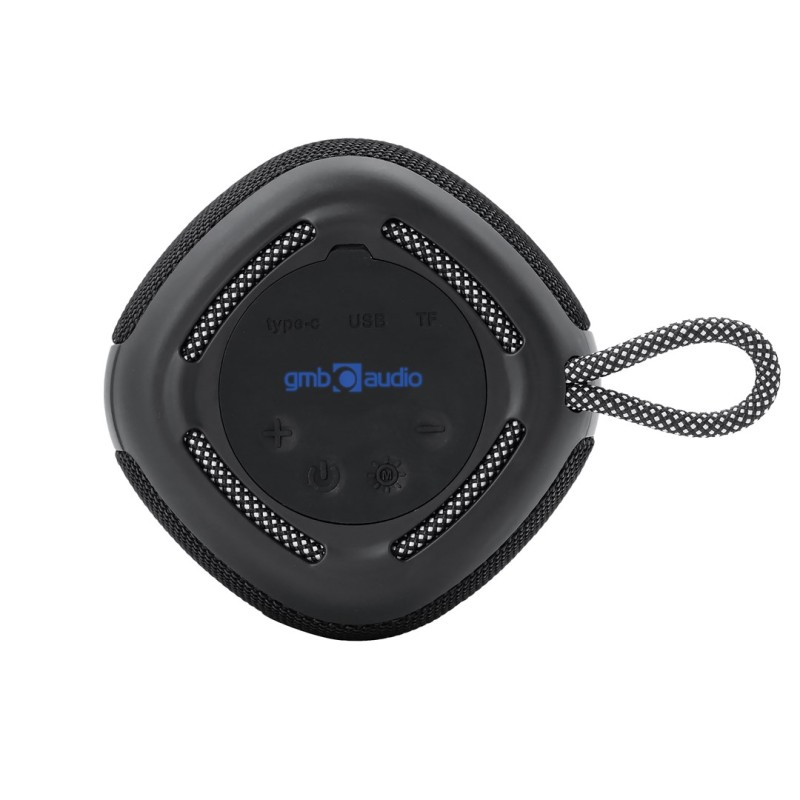 Gembird SPK-BT-LED-03-BK portable Bluetooth speaker with RGB LED Light Black 5W Gembird SPK-BT-LED-03-BK portable Bluetooth speaker with RGB LED Light Black 5W