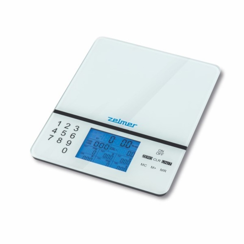 Zelmer ZKS1500N kitchen scale White Electronic kitchen scale Zelmer ZKS1500N kitchen scale White Electronic kitchen scale