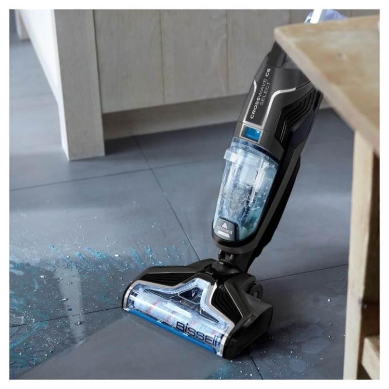 Bissell CrossWave C6 Select 3569N Wet and dry upright hoover Black Bissell CrossWave C6 Select 3569N Wet and dry upright hoover Black