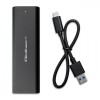 Qoltec 50311 storage drive enclosure SSD enclosure Black M.2 Qoltec 50311 storage drive enclosure SSD enclosure Black M.2