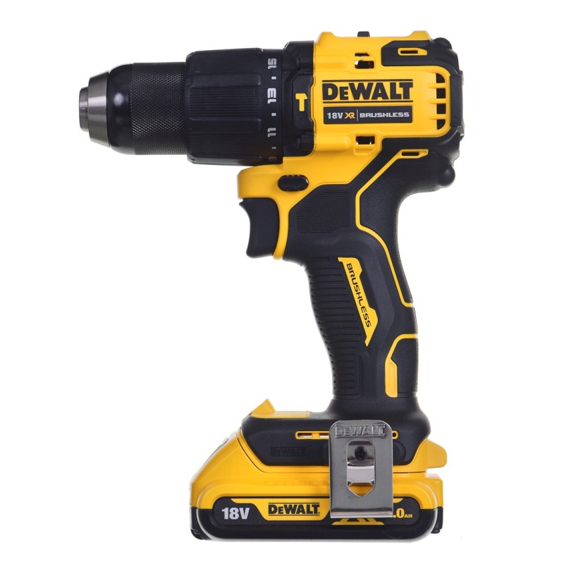 Dewalt DCD709D2T impact wrench with battery and charger