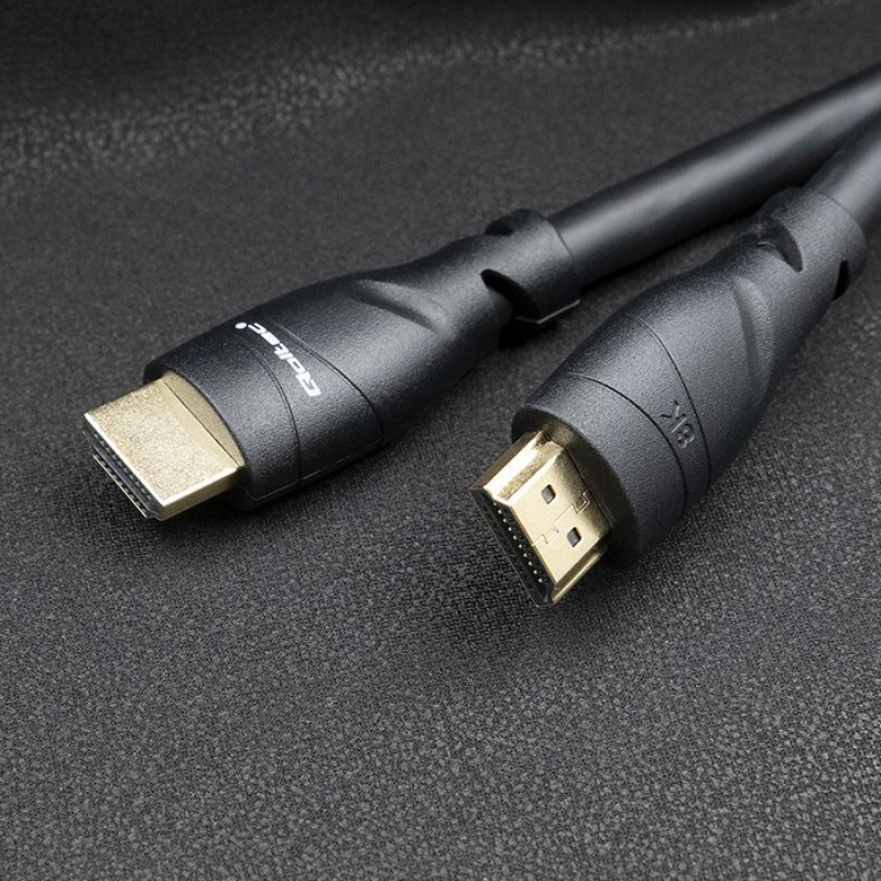 Qoltec 50353 HDMI v2.1 Cable Ultra high speed 8K | 60Hz | 26AWG | GOLD | 5m Qoltec 50353 HDMI v2.1 Cable Ultra high speed 8K | 60Hz | 26AWG | GOLD | 5m