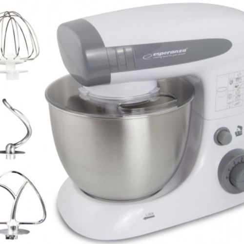 ESPERANZA COOKING ASSISTA EKM024 food processor 4 L White 800 W ESPERANZA COOKING ASSISTA EKM024 food processor 4 L White 800 W