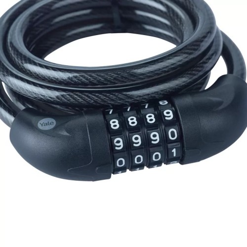 Bicycle cable with combination lock -YCC0/10/180/2 Black Bicycle cable with combination lock -YCC0/10/180/2 Black