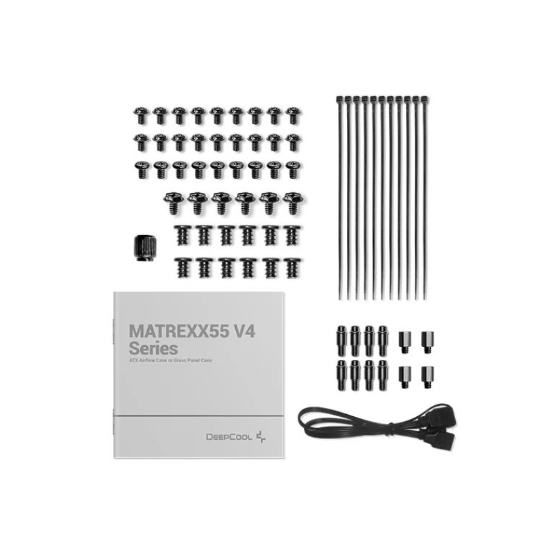 DeepCool MATREXX 55 MESH V4 C Midi Tower Black DeepCool MATREXX 55 MESH V4 C Midi Tower Black