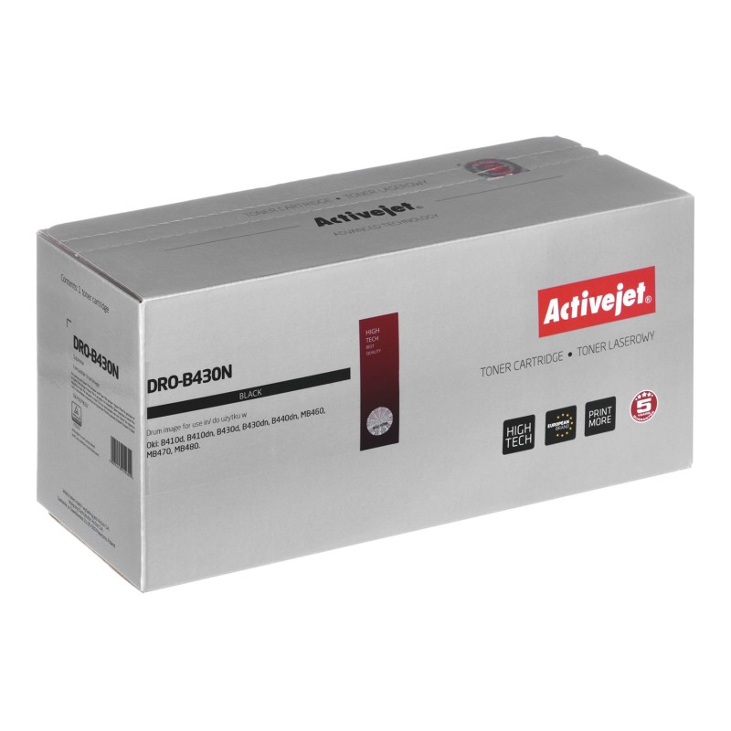 Activejet DRO-B430N drum (replacement OKI 43979002; Supreme; 25000 pages, black) Activejet DRO-B430N drum (replacement OKI 43979002; Supreme; 25000 pages, black)