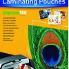 Fellowes A4 Glossy 100 Micron Laminating Pouch - 100 pack
