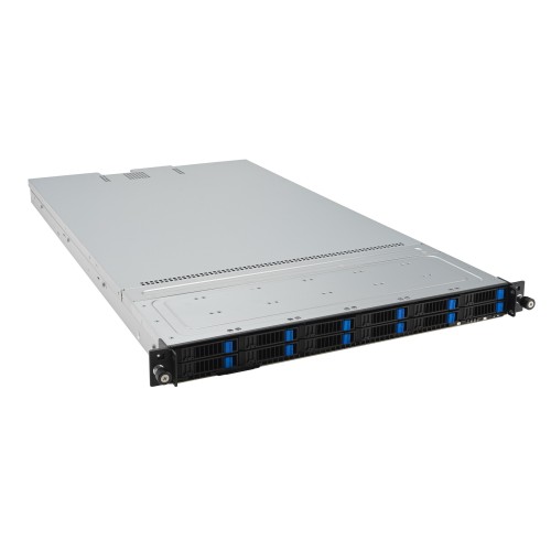 Platforma ASRock Rack (1U) AMD Epyc 9004 (4xLFF, 4XSFF, 2x10GbE, Red. PSU, IPMI)