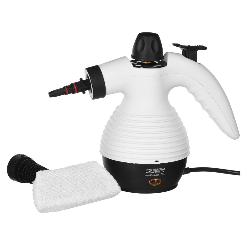 Camry Premium CR 7021 Portable steam cleaner 0.35 L 1500 W Black, White Camry Premium CR 7021 Portable steam cleaner 0.35 L 1500 W Black, White