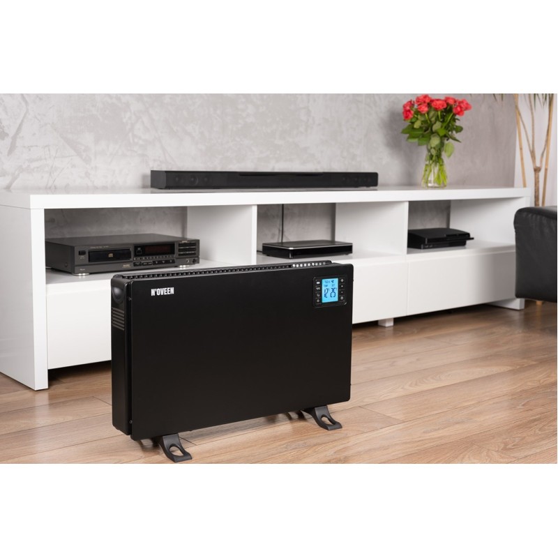 CONVECTOR HEATER NOVEEN CH7100 LCD SMART BLACK CONVECTOR HEATER NOVEEN CH7100 LCD SMART BLACK
