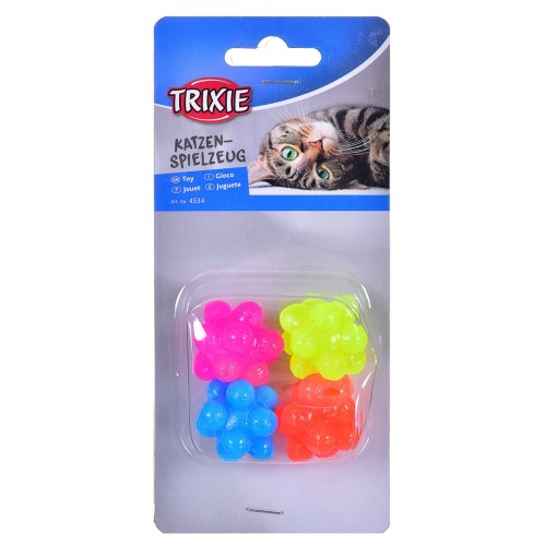 TRIXIE Set of bubble balls 3.5cm 4 pcs TRIXIE Set of bubble balls 3.5cm 4 pcs
