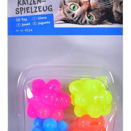 TRIXIE Set of bubble balls 3.5cm 4 pcs