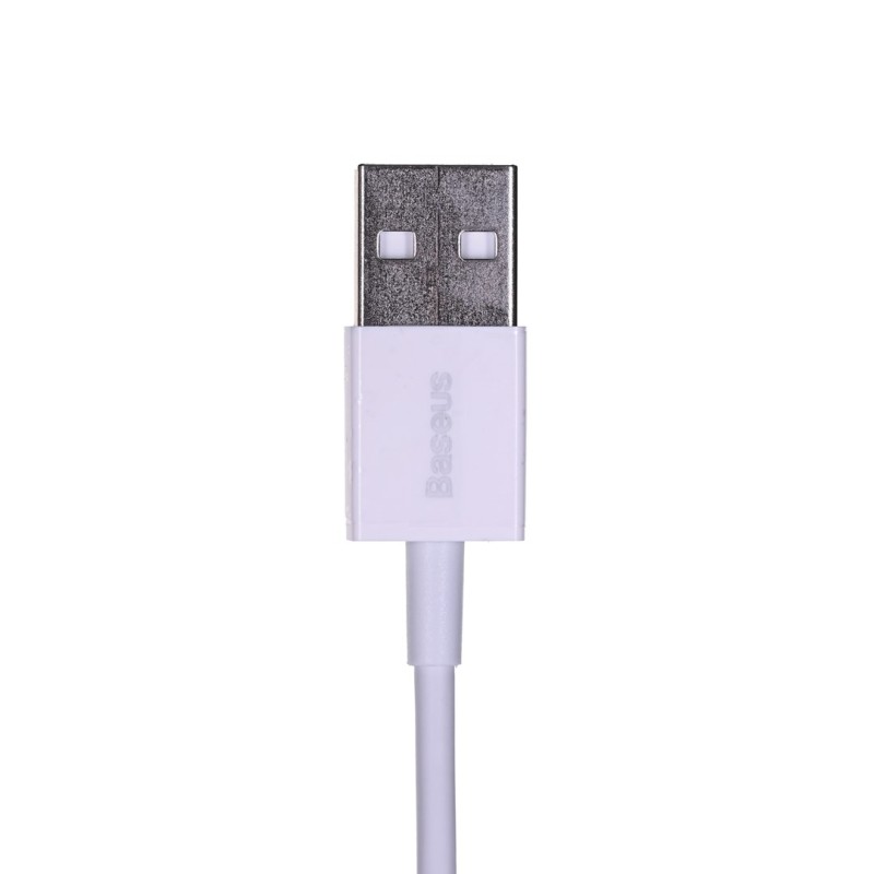 Baseus CALYS-A02 mobile phone cable White 1 m USB A Lightning Baseus CALYS-A02 mobile phone cable White 1 m USB A Lightning