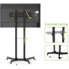 Techly Floor Trolley with Shelf Support LCD / LED / Plasma 30-65 Techly Floor Trolley with Shelf Support LCD / LED / Plasma 30-65
