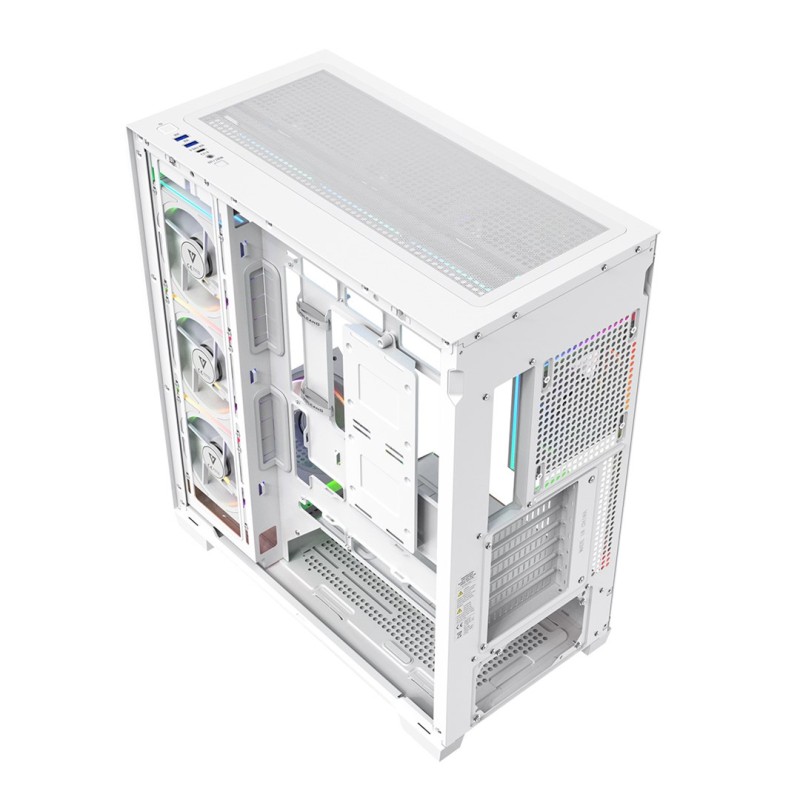 MODECOM VOLCANO STELLAR PLUS ARGB MIDI 8F WHITE MODECOM VOLCANO STELLAR PLUS ARGB MIDI 8F WHITE