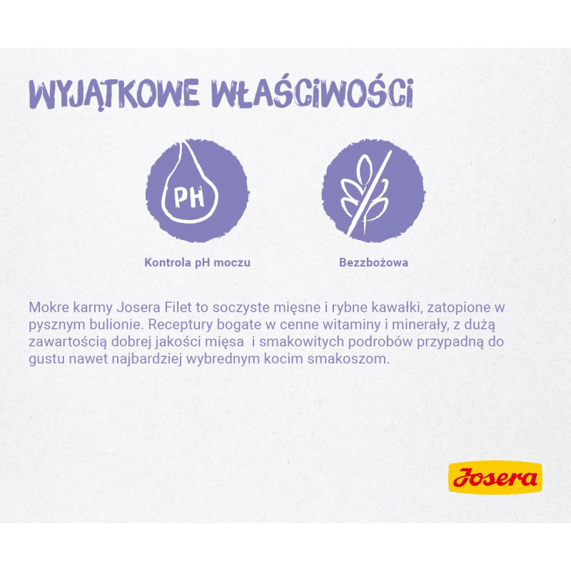 JOSERA Chicken fillet with veal - wet cat food - 70 g