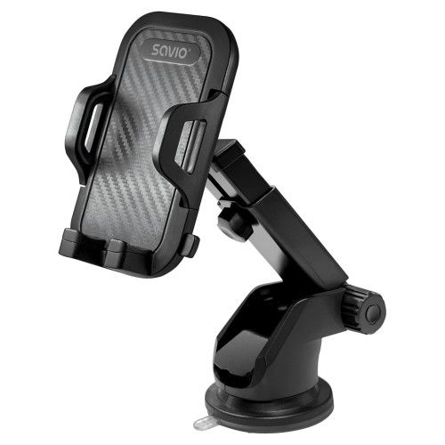 SAVIO CH-04 Car Phone Holder, for Windshield SAVIO CH-04 Car Phone Holder, for Windshield