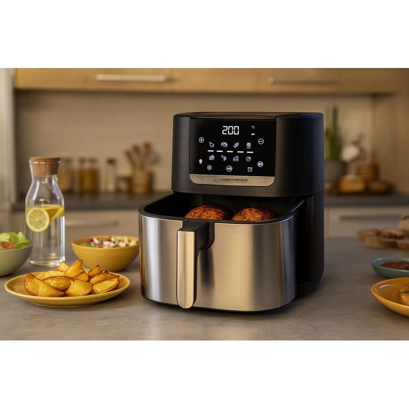 Esperanza EKA004 Non-fat fryer 8L, 1700W Inox