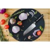 Nóż santoku Santoku Kohersen Elegance Ebony Wood 12,7cm Nóż santoku Santoku Kohersen Elegance Ebony Wood 12,7cm