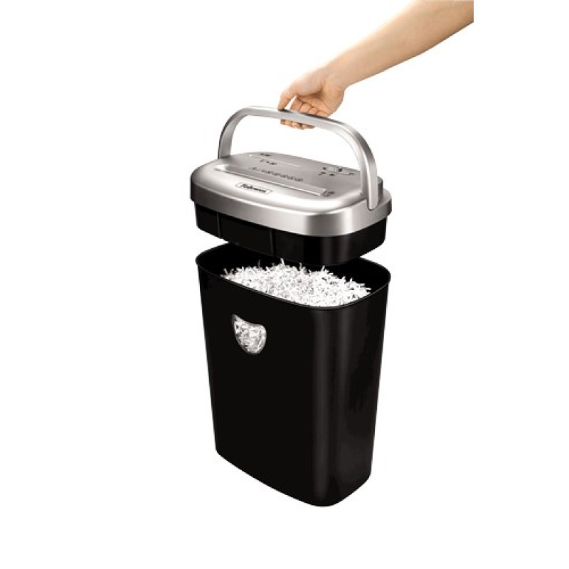 Fellowes 53C paper shredder Cross shredding 22 cm Black Fellowes 53C paper shredder Cross shredding 22 cm Black