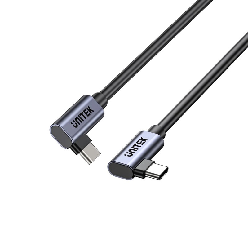 UNITEK USB-C CABLE DUAL 90° M/M 1M