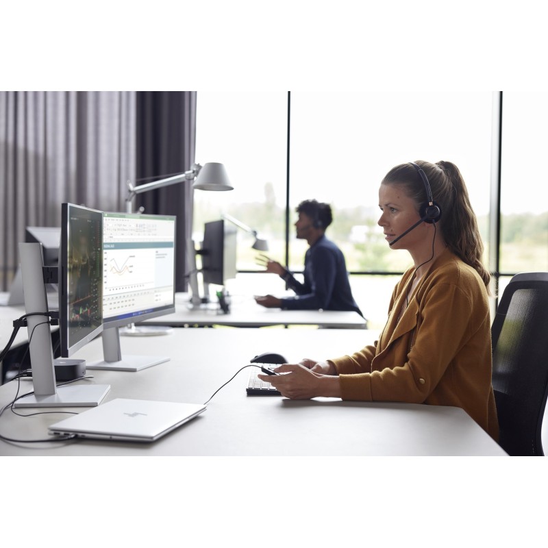 Poly EncorePro 520 Binaural Headset +Quick Disconnect