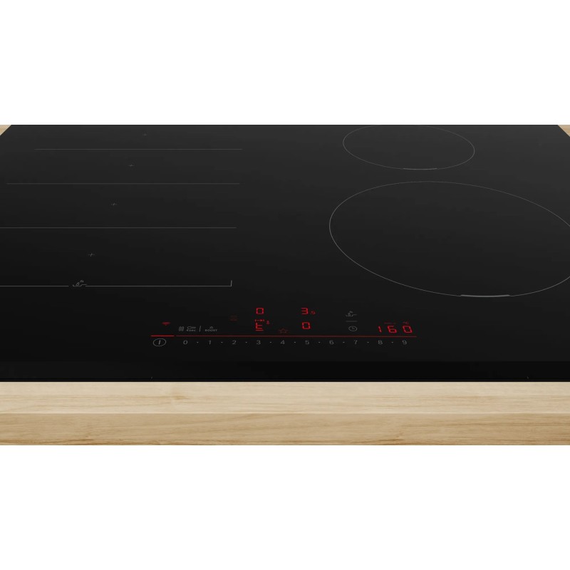 Bosch Serie 6 PIX631HC1E hob Black Built-in 60 cm Zone induction hob 4 zone(s) Bosch Serie 6 PIX631HC1E hob Black Built-in 60 cm Zone induction hob 4 zone(s)