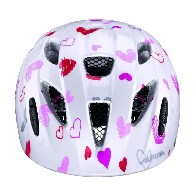 Bike helmet Alpina Ximo, white in hearts, 49-54 Bike helmet Alpina Ximo, white in hearts, 49-54