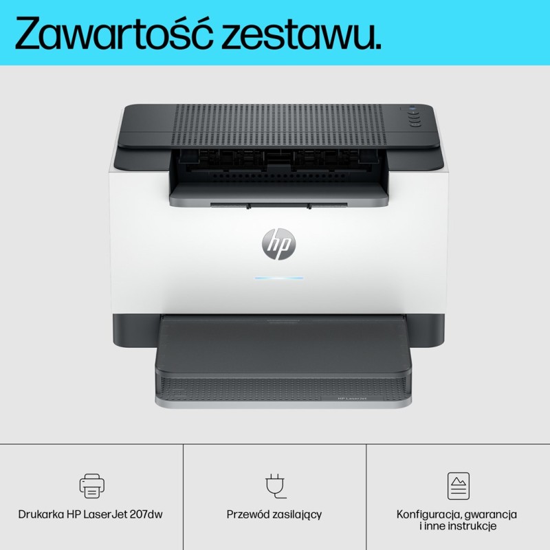 HP LaserJet M207dw Wireless Black and white Printer, Duplex