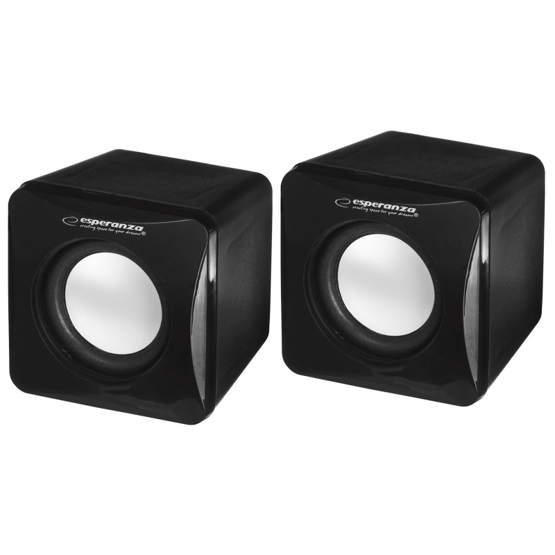 Esperanza EP111 loudspeaker 2-way Black 6 W Esperanza EP111 loudspeaker 2-way Black 6 W