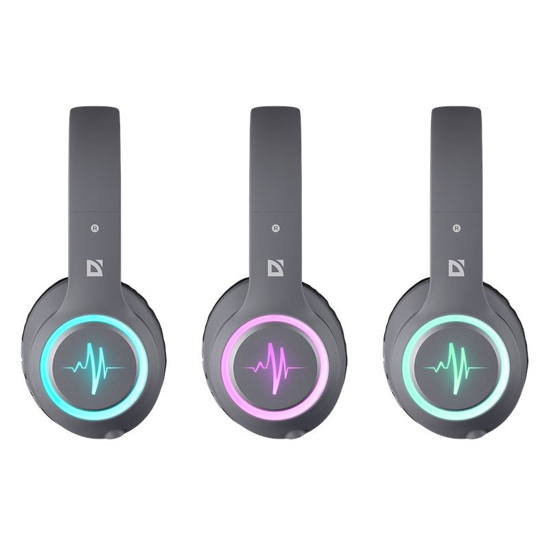 Wireless Headphones with microphone DEFENDER FREEMOTION B571 LED Wireless Headphones with microphone DEFENDER FREEMOTION B571 LED