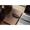 Qoltec 52267 Enclosure | SSD M.2 drive | SATA | NGFF| USB-C | Super speed | 2TB | Grey