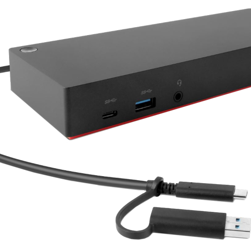 Lenovo 40AF0135EU notebook dock/port replicator Wired Black
