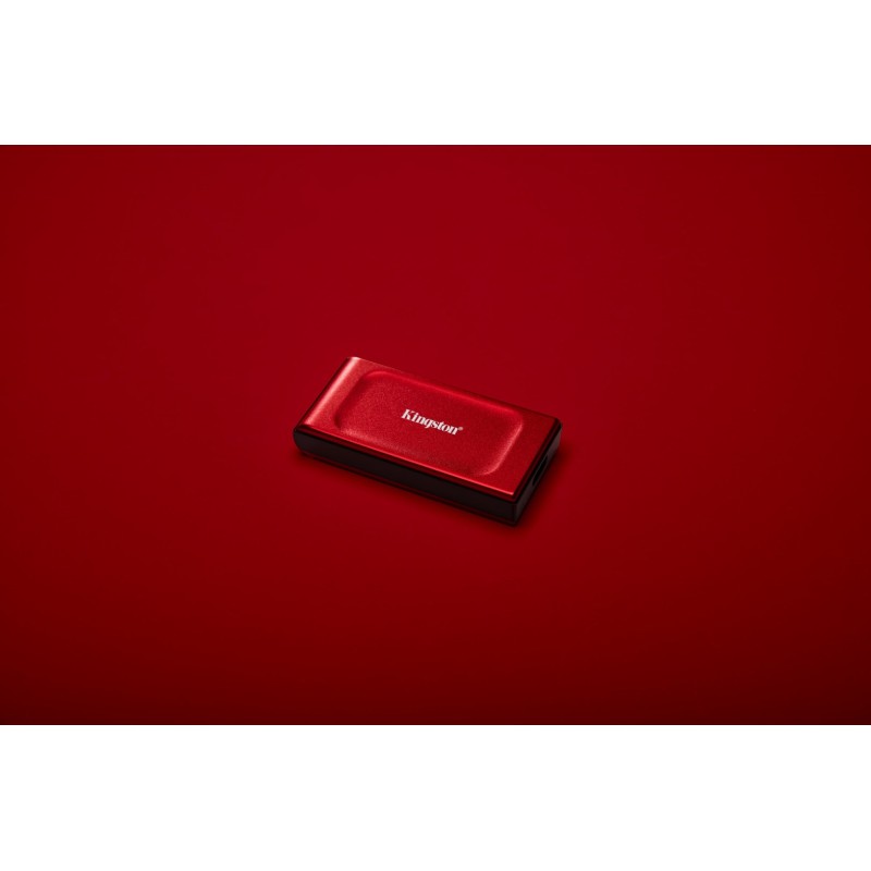 Kingston Technology 2TB XS1000 Red External USB 3.2 Gen 2 Portable Solid State Drive Kingston Technology 2TB XS1000 Red External USB 3.2 Gen 2 Portable Solid State Drive