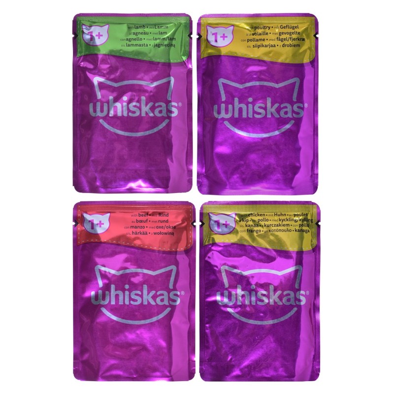 WHISKAS Classic Meals in Sauce - wet cat food - 12x85g WHISKAS Classic Meals in Sauce - wet cat food - 12x85g