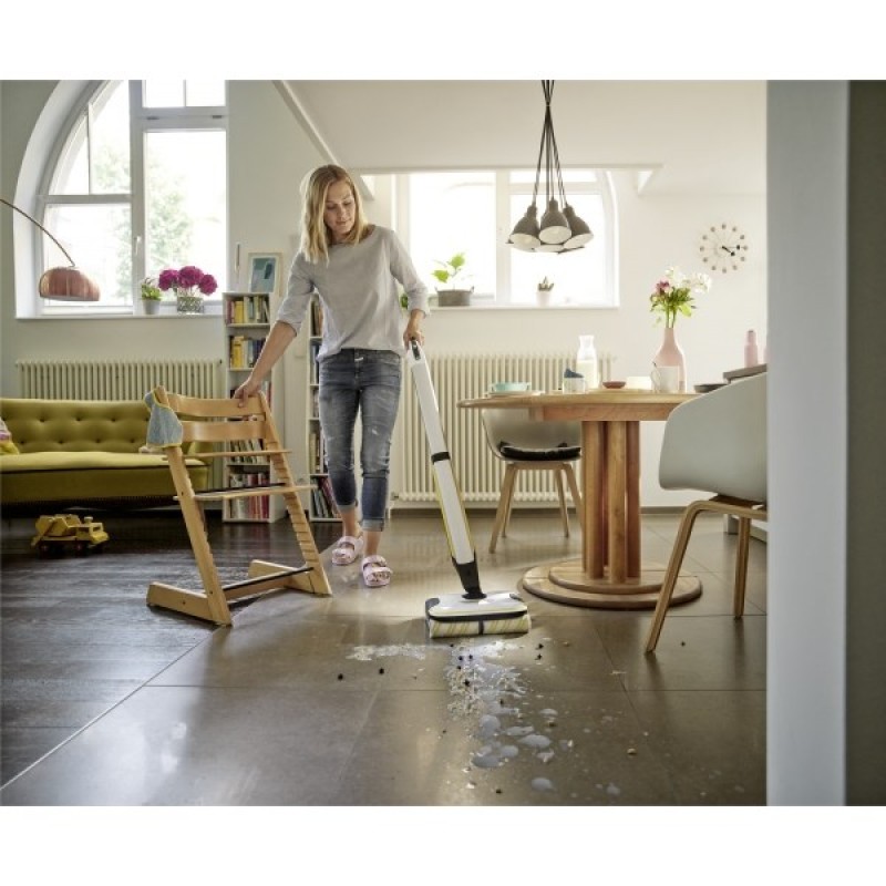 Kärcher FC 7 CORDLESS Electric broom Battery Wet Bagless Black, White, Yellow 2.85 Ah Kärcher FC 7 CORDLESS Electric broom Battery Wet Bagless Black, White, Yellow 2.85 Ah