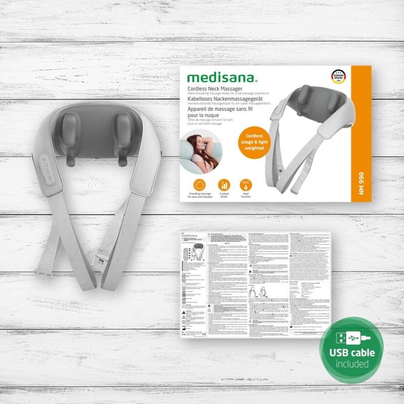 Medisana NM 990 massager Neck Grey Medisana NM 990 massager Neck Grey