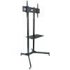 Techly Floor Trolley with Shelf Support LCD / LED / Plasma 30-65 Techly Floor Trolley with Shelf Support LCD / LED / Plasma 30-65