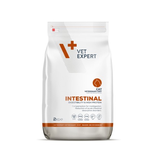 VET EXPERT Veterinary Diet Intestinal Cat - dry food for cats - 2 kg VET EXPERT Veterinary Diet Intestinal Cat - dry food for cats - 2 kg