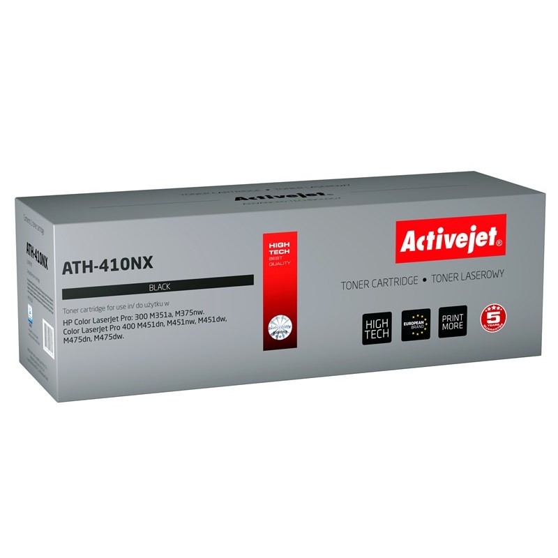 Activejet ATH-410NX Toner (replacement for HP 305X CE410X; Supreme; 4000 pages; black)