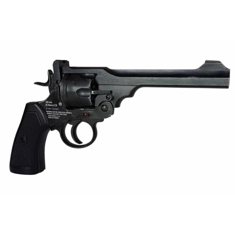 WEBLEY MKVI .455 Police cal.4.5 mm Diabolo cartridge 6-shot barrel 4’ CO2 Black Ekp to17J WEBLEY MKVI .455 Police cal.4.5 mm Diabolo cartridge 6-shot barrel 4’ CO2 Black Ekp to17J