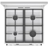 Gorenje GKS6C71WF Freestanding cooker with oven White