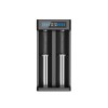 Battery charger for cylindrical Li-ion batteries 18650 Xtar MC2 PLUS