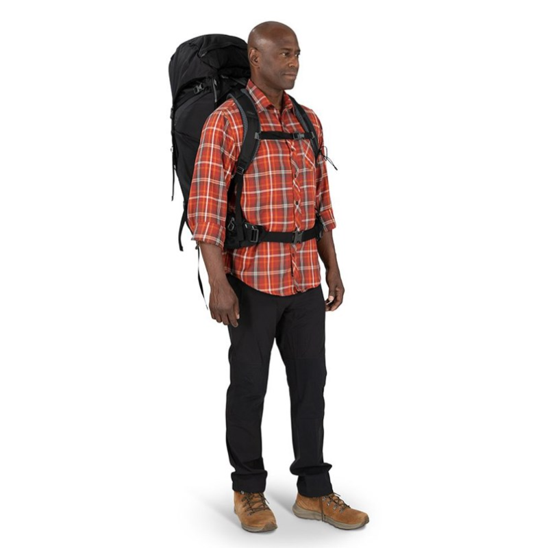 Trekking Backpack Osprey Kestrel 68 Black L/XL Trekking Backpack Osprey Kestrel 68 Black L/XL