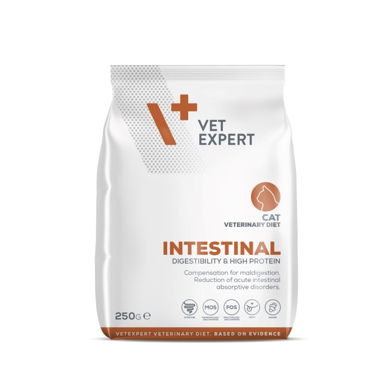 VET EXPERT Veterinary Diet Intestinal Cat - dry food for cats - 250 g