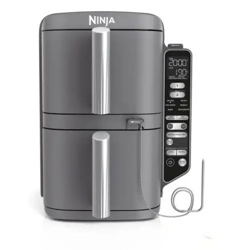 Ninja SL451EU fryer Double 9.5 L Stand-alone 2470 W Hot air fryer Black