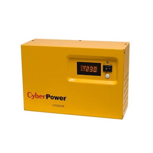 CyberPower CPS600E uninterruptible power supply (UPS) 0.6 kVA 420 W 1 AC outlet(s) CyberPower CPS600E uninterruptible power supply (UPS) 0.6 kVA 420 W 1 AC outlet(s)