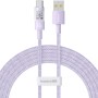 Baseus Gem USB A to USB C fast charging cable 2 m 100 W Purple