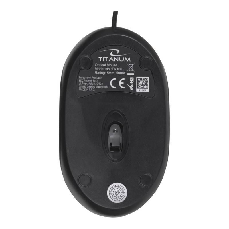 TITANUM TK106 keyboard Mouse included USB Black TITANUM TK106 keyboard Mouse included USB Black